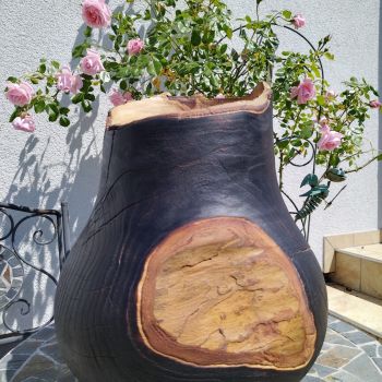 Vase Plantane H 380 D 330 mm